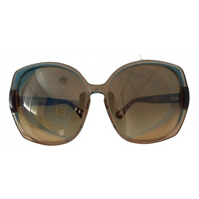 Pre-owned Tod's Beige Sunglasses