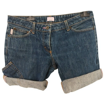 Pre-owned Paul Smith Blue Denim - Jeans Shorts