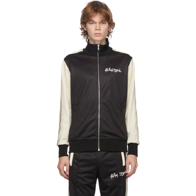 Shop Palm Angels Black Desert Skull Track Jacket In Black/multi