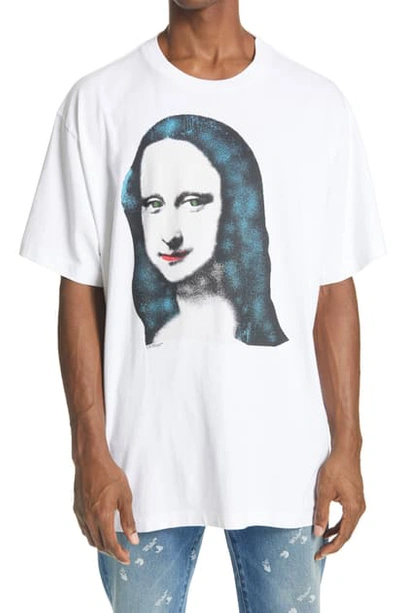 Off-White Mona Lisa Oversized T-Shirt Black