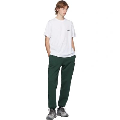 Shop Vetements Green Polizei Lounge Pants