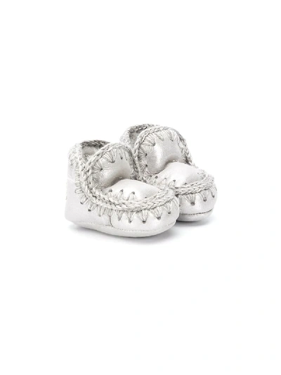 Mou Eskimo Boots In Silver