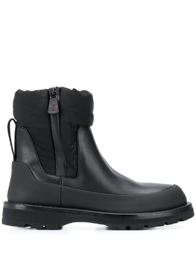 Shop Moncler Rain Don't Care Ankle Boots In Black