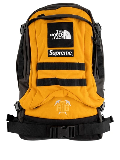 Shop Supreme X The North Face Rtg Backpack In Yellow