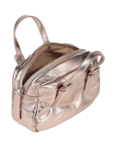 Shop Gianni Chiarini Handbag In Copper