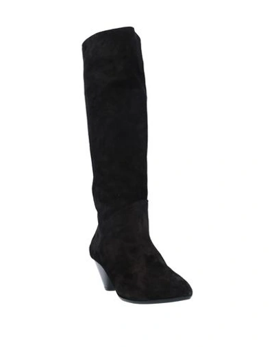 Shop Fiorifrancesi Knee Boots In Black