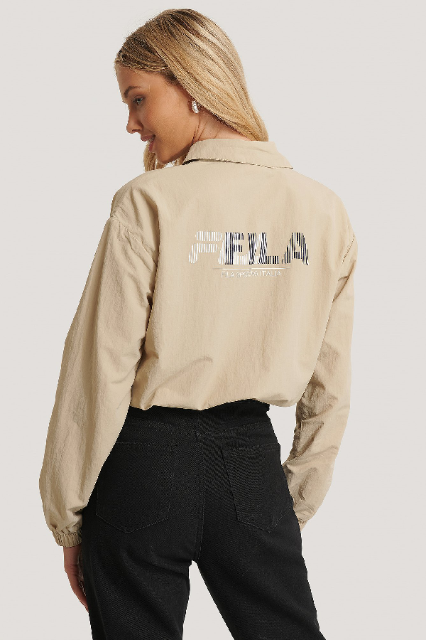 fila tan jacket