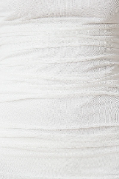 Shop Hanna Schönberg X Na-kd Gathered Dress - White
