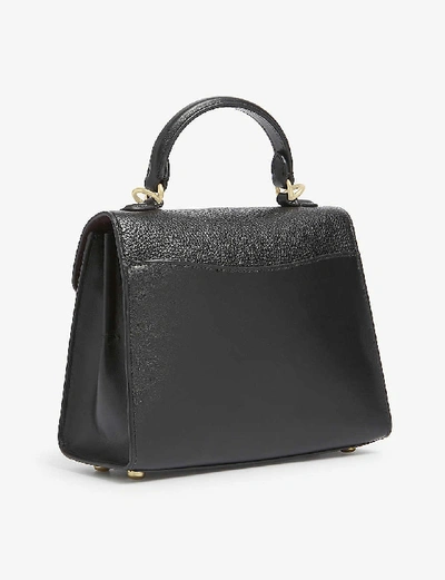Shop Coach B4/black Tabby Top-handle Leather Tote Bag