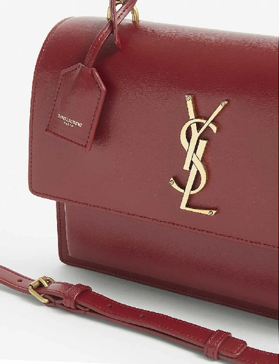 Saint Laurent Medium Sunset Shoulder Bag - Red – Chicago Pawners