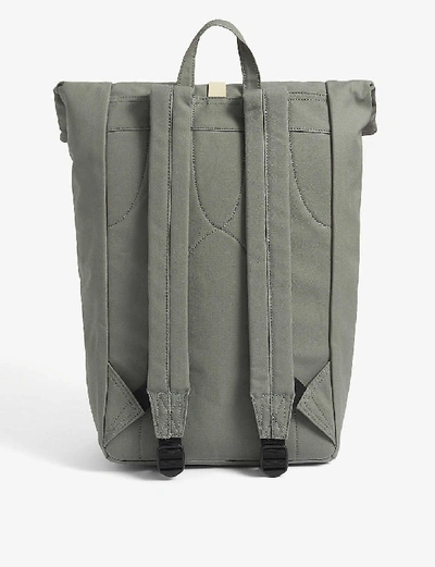 Shop Sandqvist Dante Organic-cotton Canvas Backpack