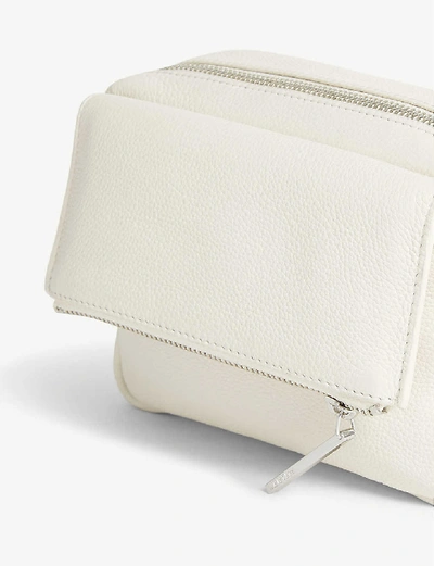 Shop Whistles Women's White Bibi Leather Crossbody Bag