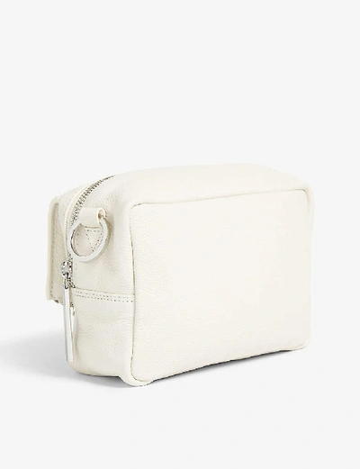 Shop Whistles Women's White Bibi Leather Crossbody Bag