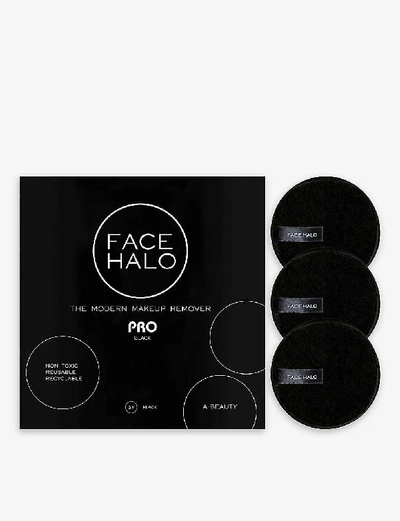 Shop Face Halo Pro Pack Of Three In Black