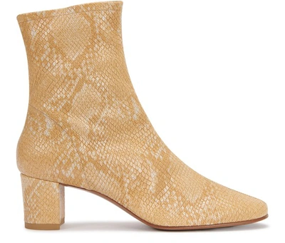 Shop By Far Sofia Ankle Boots In Blonde