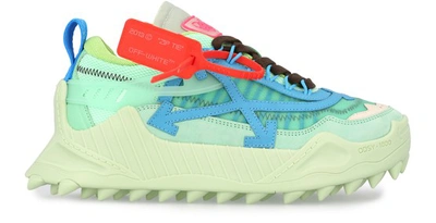 Shop Off-white Odsy-1000 Sneakers In Light Green Blue