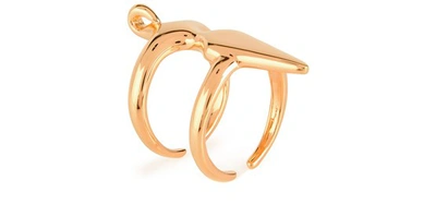 Shop Chloé Feminities Ring In Gold
