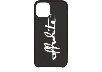 Shop Off-white Phone Case - Iphone 11 Pro In Black White