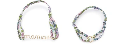 Shop Atelier Paulin Duo Maman Love Bracelets In Multi