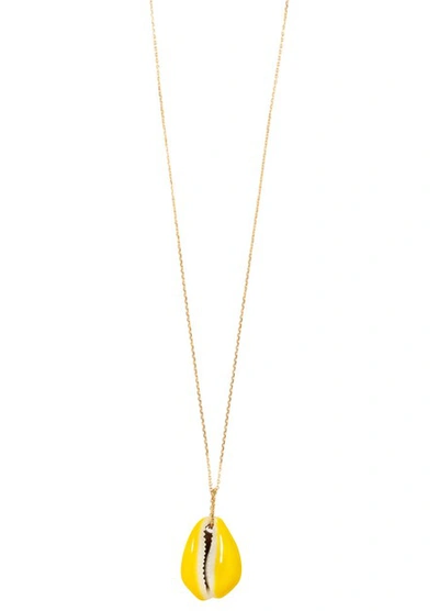 Shop Aurelie Bidermann Merco Necklace A In Yellow