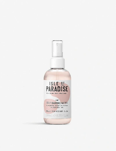 Shop Isle Of Paradise Light Light Self-tanning Water