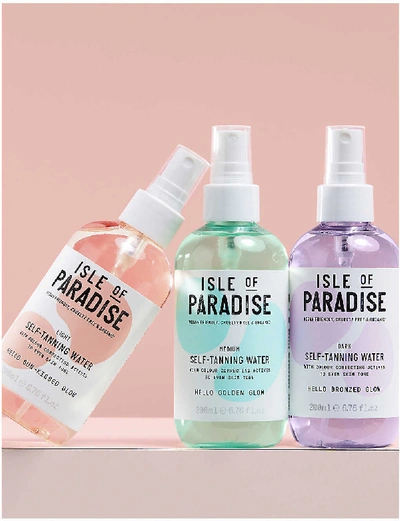 Shop Isle Of Paradise Light Light Self-tanning Water