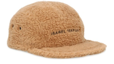 Shop Isabel Marant Logan Cap In Camel