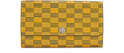 Shop Moreau Paris Wallet Flap In Jaune G3