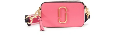 Shop Marc Jacobs The Snapshot Crossbody Bag In Dragon Fruit Multi