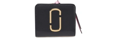 Shop Marc Jacobs The Mini Compact Wallet In New Black