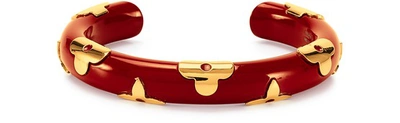 Louis Vuitton Daily Monogram Bracelet in Red