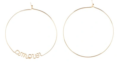 Shop Atelier Paulin Amour Earrings In Gold