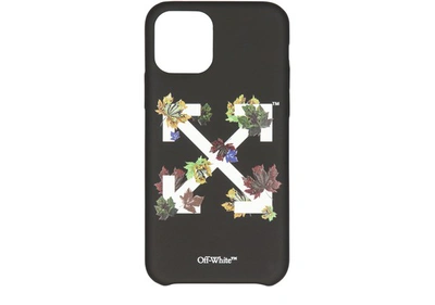 Shop Off-white Arrow Stamp Phone Case - Iphone 11 Pro In Black White