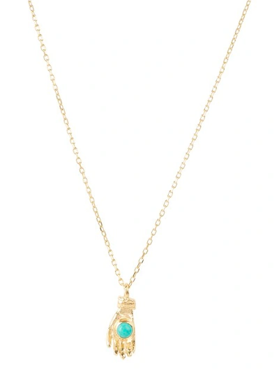 Shop Monsieur Nasha Necklace In Gold