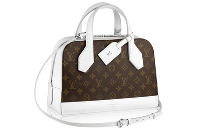 Shop Louis Vuitton Dora Small Bag In White