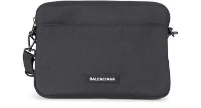 Shop Balenciaga Explorer Ipad Holder In 1000