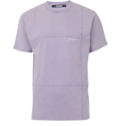 Shop Jacquemus Carro T-shirt In Purple