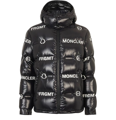 Moncler Genius Moncler X Fragment Hiroshi Fujawara Allover Print Down  Jacket In 999 Black | ModeSens