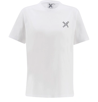 Shop Kenzo Sport T-shirt In Blanc