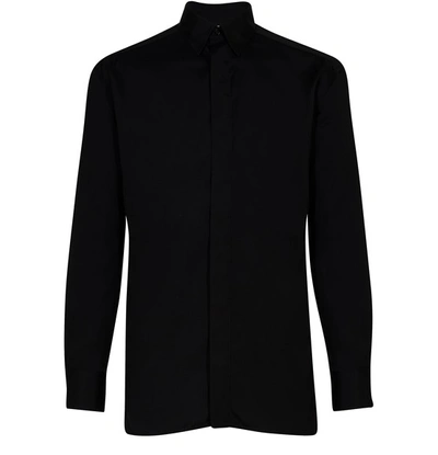 Shop Bottega Veneta Longe Sleeves Shirt In Black