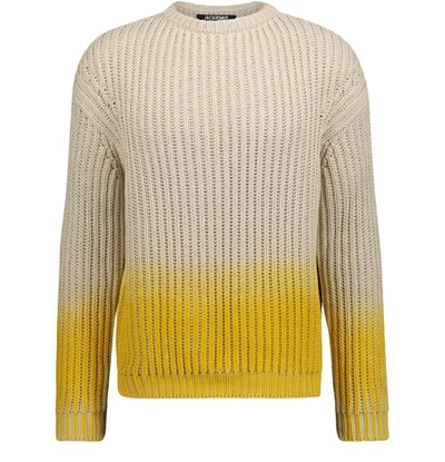 Shop Jacquemus Mimosa Sweater In Print Yellow