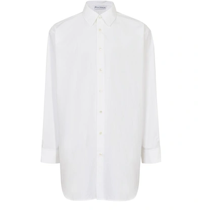 Shop Jw Anderson Oversized Shirt In White
