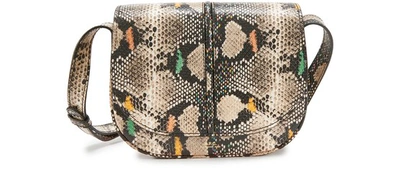 Shop Apc Betty Python Bag In Multicolore