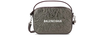Shop Balenciaga Everyday Camera Bag Xs In Black