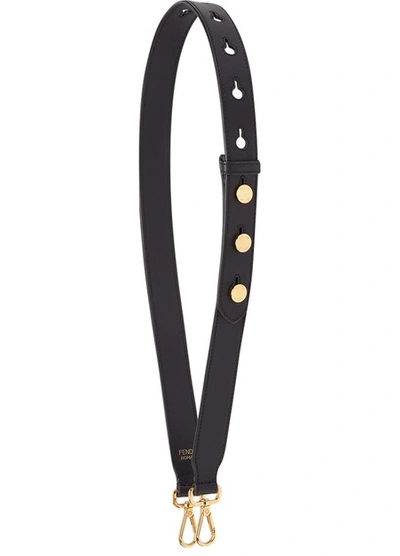 Shop Fendi Strap You In Noir