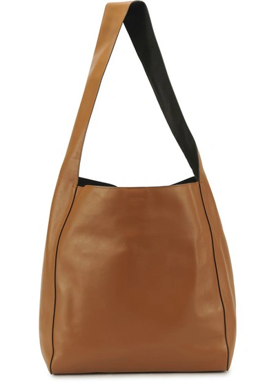 Shop Joseph Slouch Xl Bag In Rust