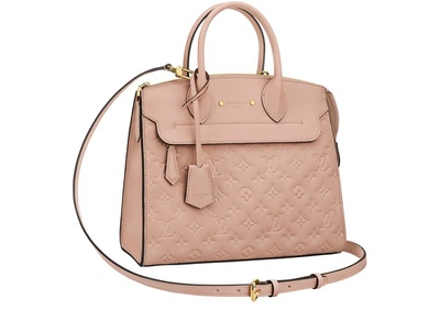 Shop Louis Vuitton Pont-neuf Mm In Empreinte Dune