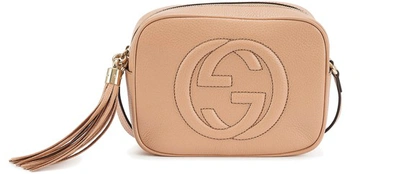 Shop Gucci Soho Crossbody Bag In Camelia