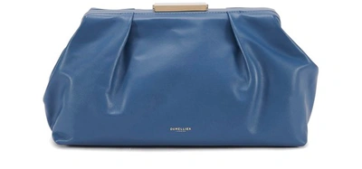 Shop Demellier Florence Handbag In Steel Blue