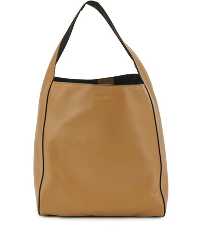 Shop Joseph Slouch S Bag In Saddle